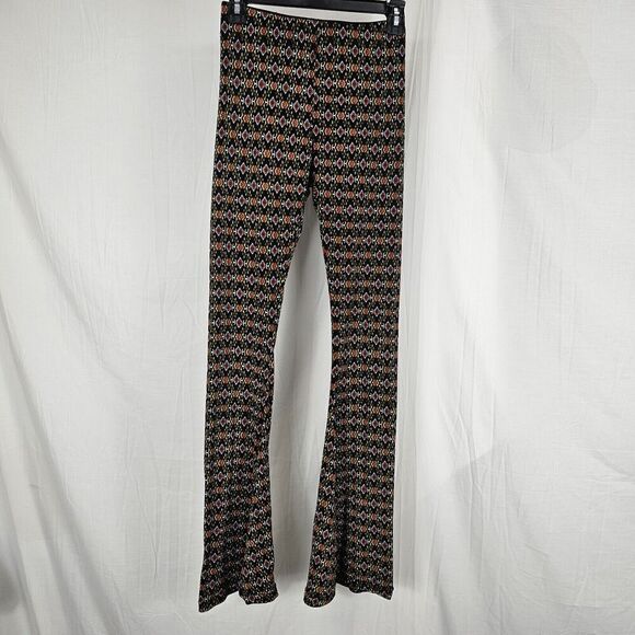 Show Me Your Mumu Women's Size Small Boho Bam Bam Bells Printed Black Multi - Picture 1 of 8